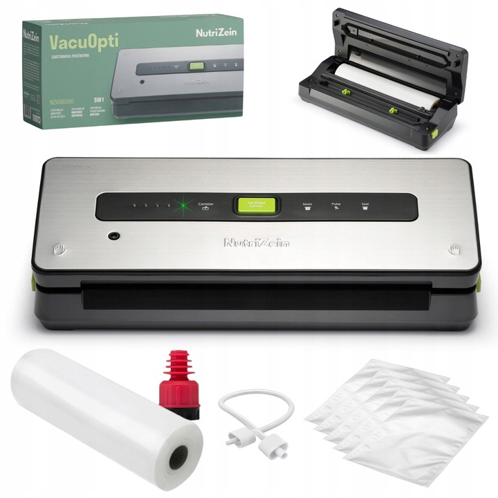 ZGRZEWARKA PRÓŻNIOWA pakowarka żywności NutriZein