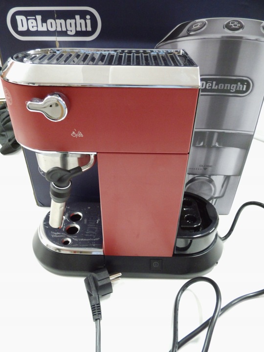 Ekspres ciśnieniowo-przelewowy De'Longhi EC685R 1350 W czerwony L.AG.22