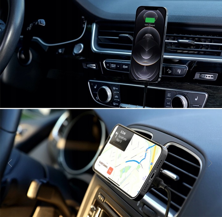 Belkin - Uchwyt samochodowy do MagSafe z Qi - Vent