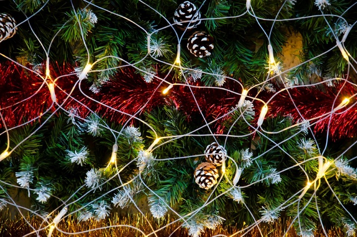 SIATKA LED 3 m x 2 m BIAŁA CIEPŁA na TARAS KRZEWY BALKON Oświetlenie Święta