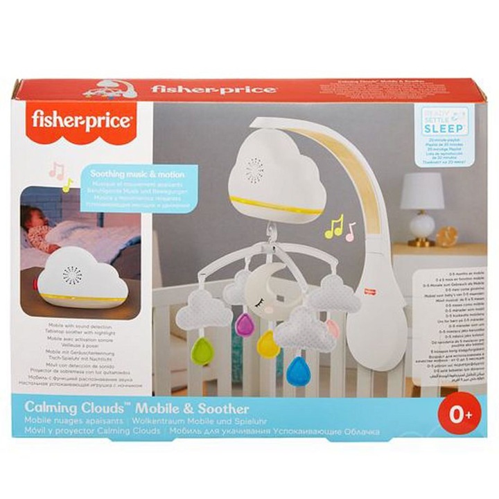 Karuzela na łóżeczko Uspokajacz Chmurkowa Fisher Price GRP99
