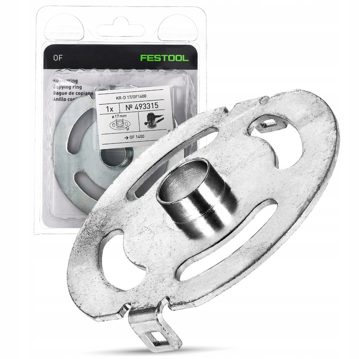Pierścień Kopiujący 17mm Do Frezarki Górnowrzecionowej Festool KR-D 17,0/OF