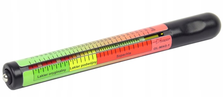 Prodig-Tech MIERNIK CZUJNIK TESTER GRUBOŚCI LAKIERU GL-MAG 20-25um 0-600
