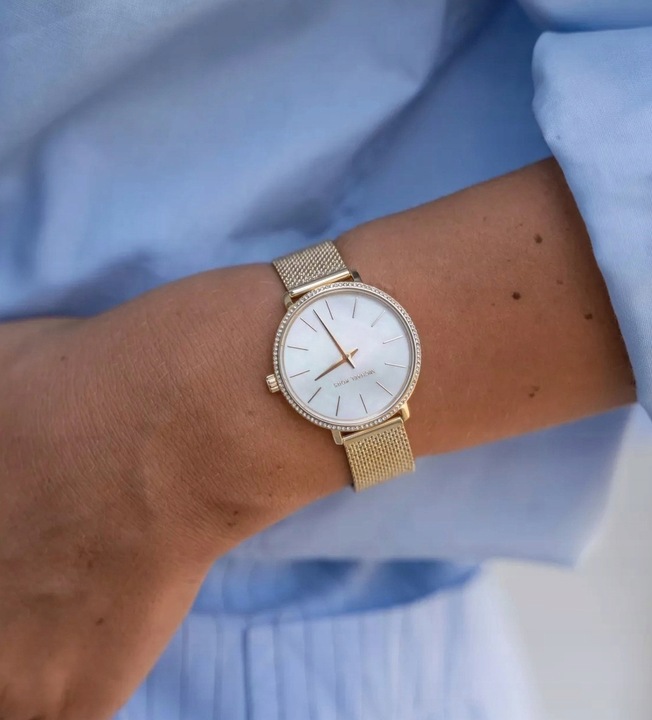 ZEGAREK DAMSKI MICHAEL KORS MK4619 PYPER MINI ZŁOTY ORYGINALNY + PUDEŁKO