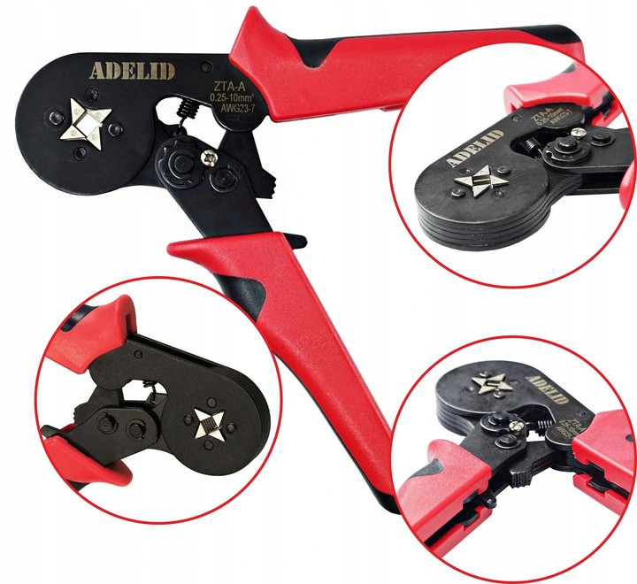 ZACISKARKA PRASKA KABLI TULEJEK KOŃCÓWEK 0,25-10