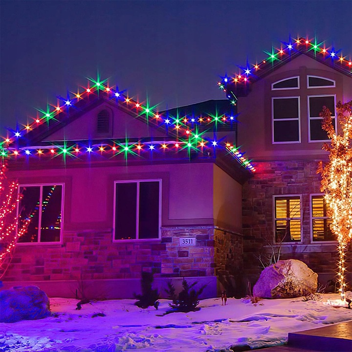 Wąż sznur świetlny LED RGB 10m Party Light , Dekoracje świąteczne +pilot