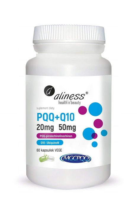 PQQ+Q10 60 kapsułek ALINESS