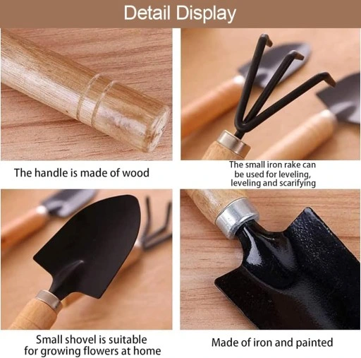 3-CZĘŚCIOWY MINI ZESTAW NARZĘDZI OGRODOWYCH NARZĘDZIA AKCESORIA DO OGRODU