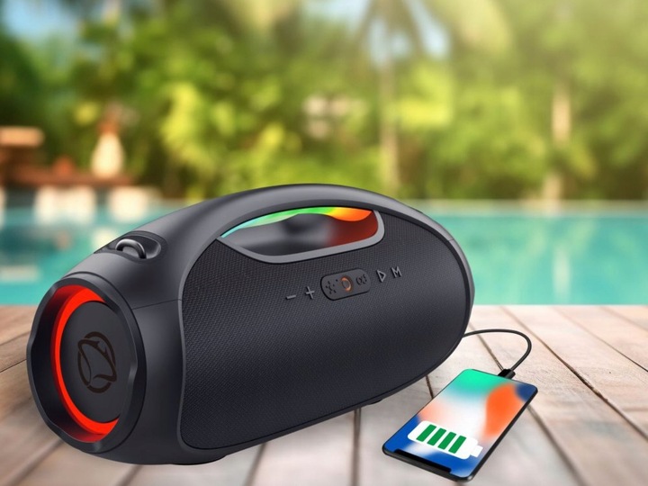 Głośnik Bluetooth Przenośny Bezprzewodowy Manta SPK320 120W Powerbank