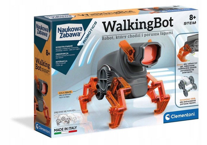 Chodzący robot bioniczny WALKINGBOT Clem 50059