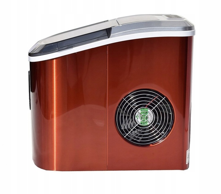 KOSTKARKA DO LODU ICE MAKER BULLET 15 KG POMARAŃCZOWA WYDAJNA MOCNA BAROWA