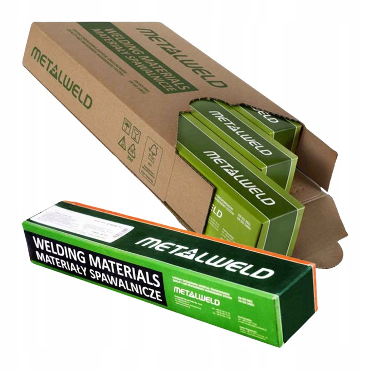 Elektrody Metalweld RUTYLOWE 4,0/350/5kg POLSKIE