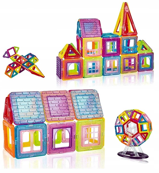 Zestaw Klocków Magnetycznych – Rozwój Kreatywności I Zabawa W Jednym!