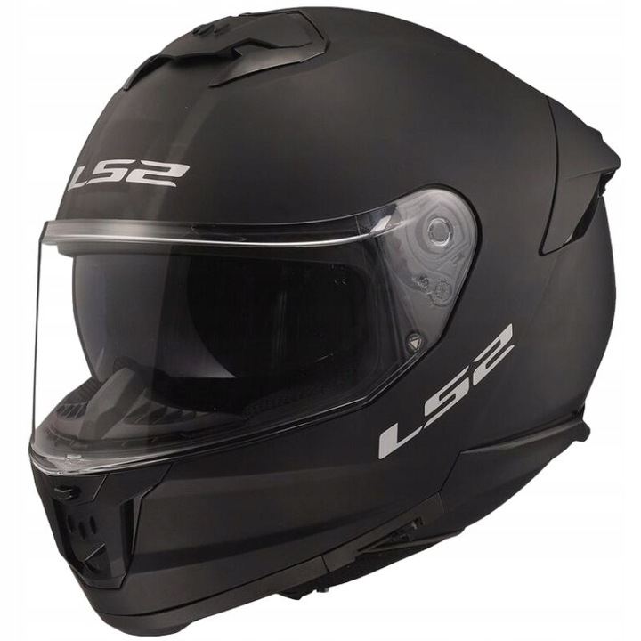 KASK MOTOCYKLOWY LS2 FF808 STREAM II SOLID MATT BLACK CZARNY S