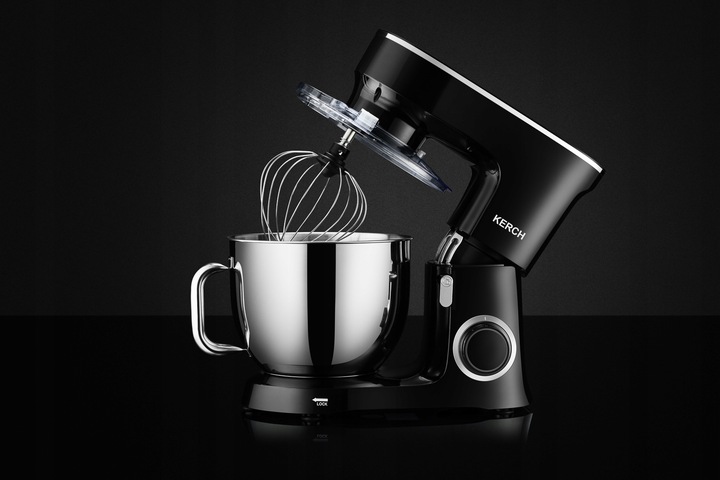 ROBOT KUCHENNY PLANETARNY MIKSER Z MISĄ KERCH BAKER BLACK 7L