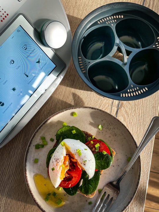 WKŁADKA do Thermomix TM7 TM6 TM5 TM31 do GOTOWANIA JAJEK w Koszulkach POCHE