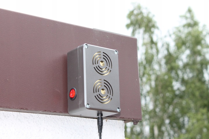 Podwójny odstraszacz na kuny, hermetyczny 100%, tranzystorowy mocny