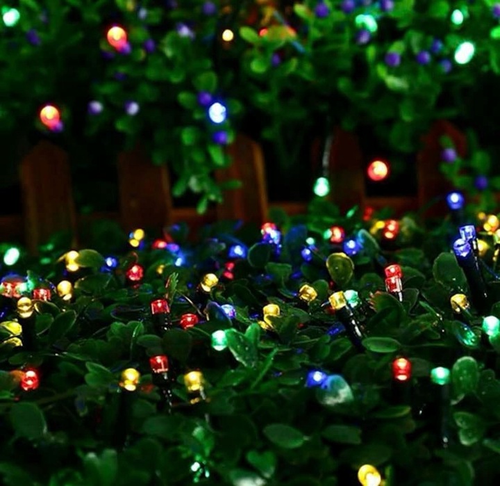LAMPKI CHOINKOWE 1000 LED FLASH ZEWNĘTRZNE WEWNĘTRZNE ŚWIĄTECZNE MULTIKOLOR