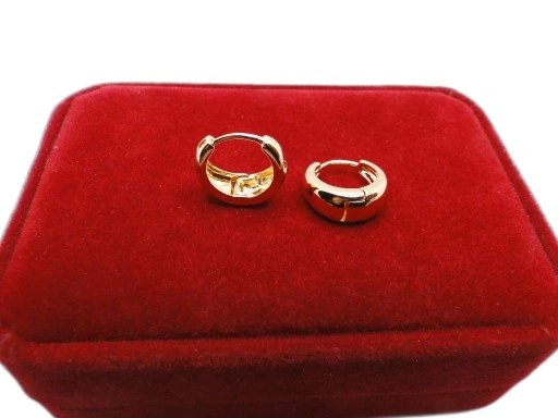 ZLOTE KOLCZYKI STAL CHIRURGICZNA