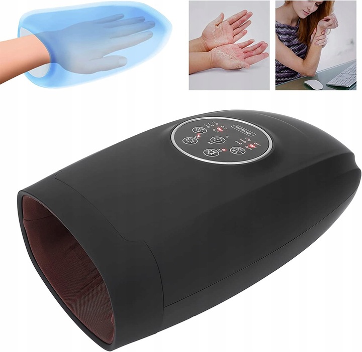 Masażer RĄK ZIMNYCH DŁONI NADGARSTKÓW RZS BÓL UDAR SHAITSU PRESOTERAPIA