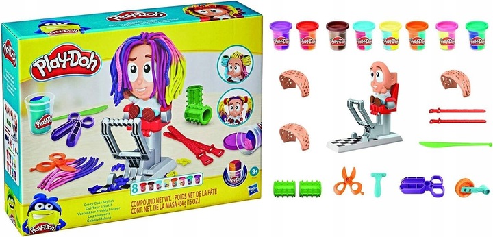 HASBRO PLAY DOH SZALONY FRYZJER CIASTOLINA F1260