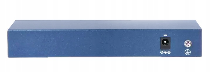 SWITCH PoE 8x PoE do kamer HIKVISION 60W 10/100Mb