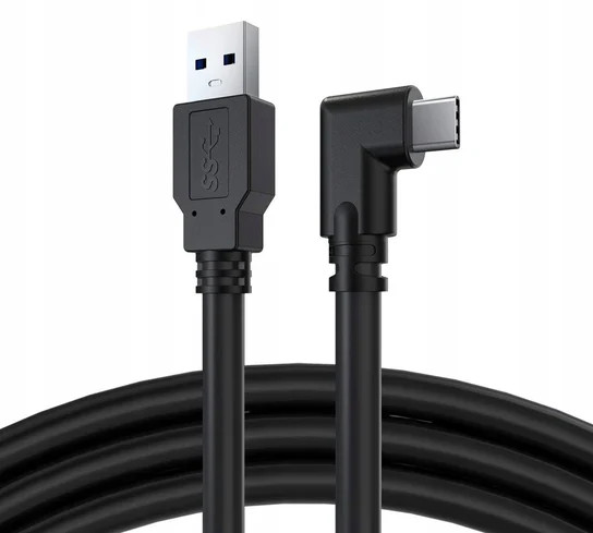 Kabel 5m USB 3.2 Gen 1 do Oculus Quest 2 / 3 LINK Steam WYTRZYMAŁY