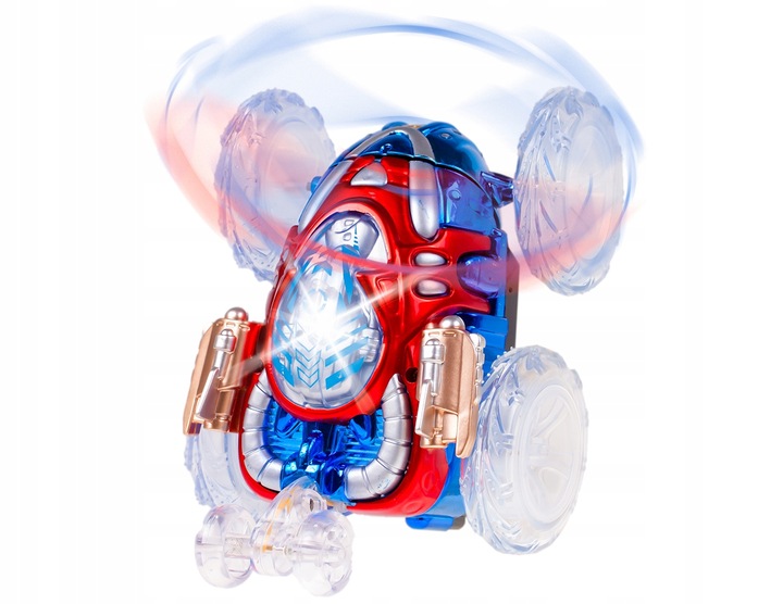 KASKADER SAMOCHÓD KOSMITA AKROBATA TWISTER AUTO STEROWANE DLA DZIECI PILOT