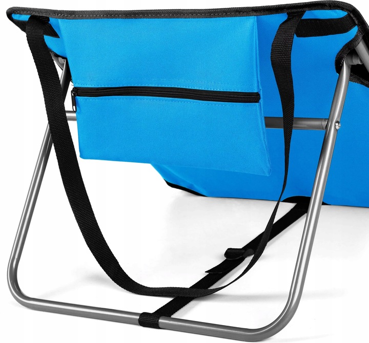 MATA PLAŻOWA Z OPARCIEM REGULOWANY LEŻAK PLAŻOWY SKŁADANY OUTTEC