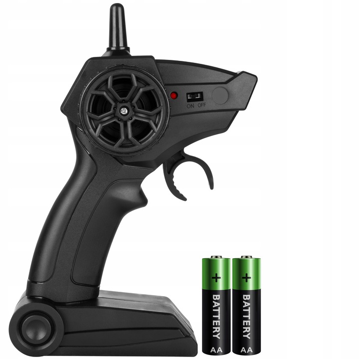 DUŻY SAMOCHÓD ZDALNIE STEROWANY AUTO RC METAL TERENOWY 1:16 PILOT NAPĘD 4X4