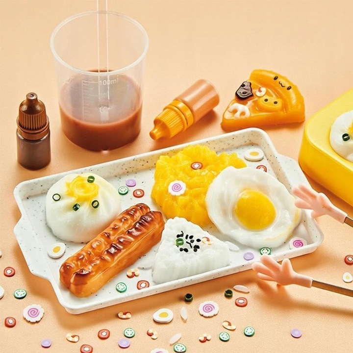 ZESTAW DO ROBIENIA GNIOTEK CUKIERNIA ANTYSTRESOWY SQUISHY DIY DLA DZIECI