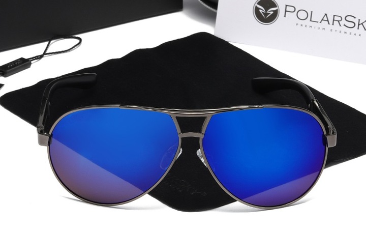 OKULARY Z POLARYZACJĄ UV400 AVIATOR POLARSKY