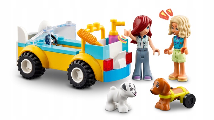 PREZENT LEGO dla 4, 5 latki FRIENDS 42635 Samochód do pielęgnacji psów +
