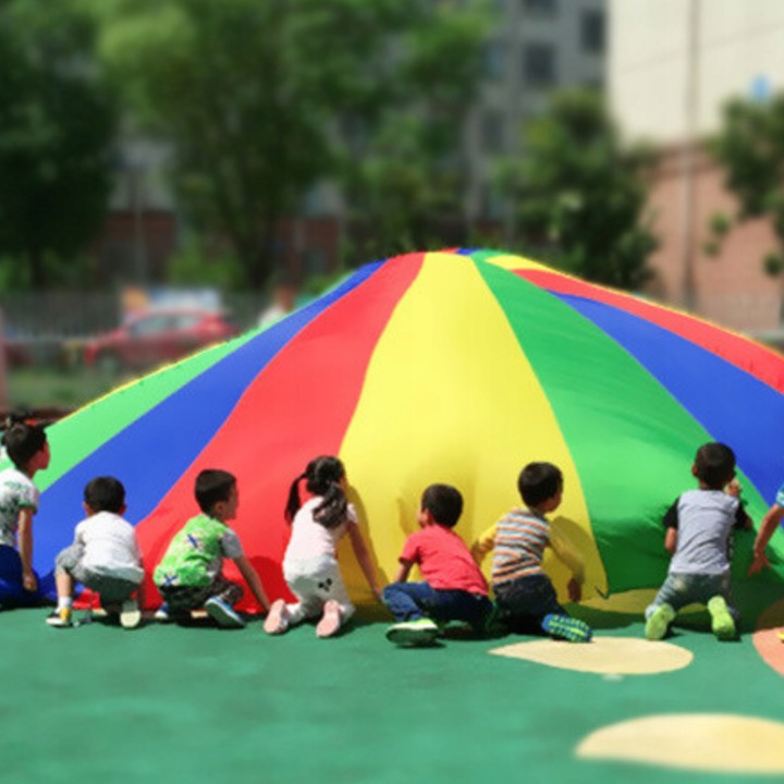 PROFESJONALNA CHUSTA ANIMACYJNA 2m SPADOCHRON + FUTERAŁ