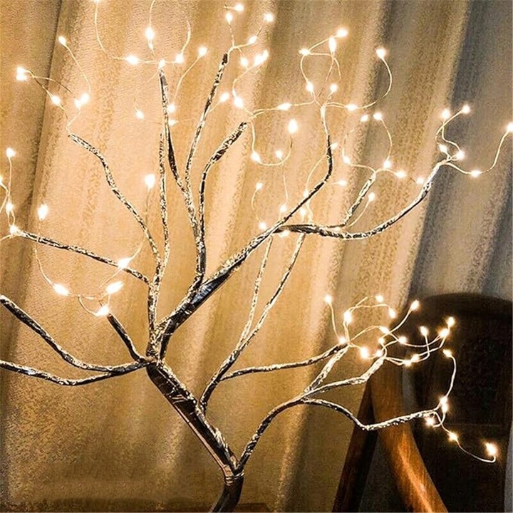 GAŁĄZKI ŚWIETLNE LED, 45 CM LAMPKA LED W KSZTAŁCIE GAŁĘZI LAMPKA CHOINKOWA