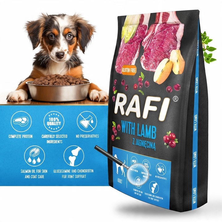 Rafi karma sucha jagnięcina 10 kg