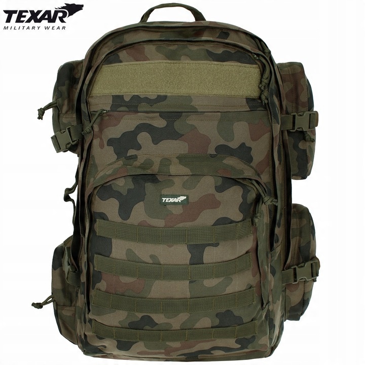 Plecak Turystyczny Taktyczny Wojskowy Duży GRIZZLY TEXAR 65L MOLLE wz.93