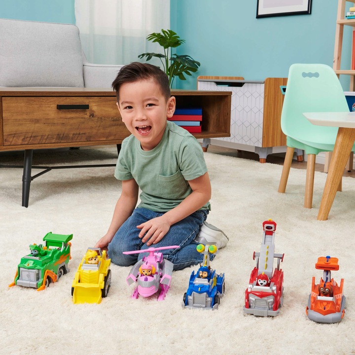 PSI PATROL ODWAŻNI RYCERZE ROCKY POJAZD ŚMIECIARKA