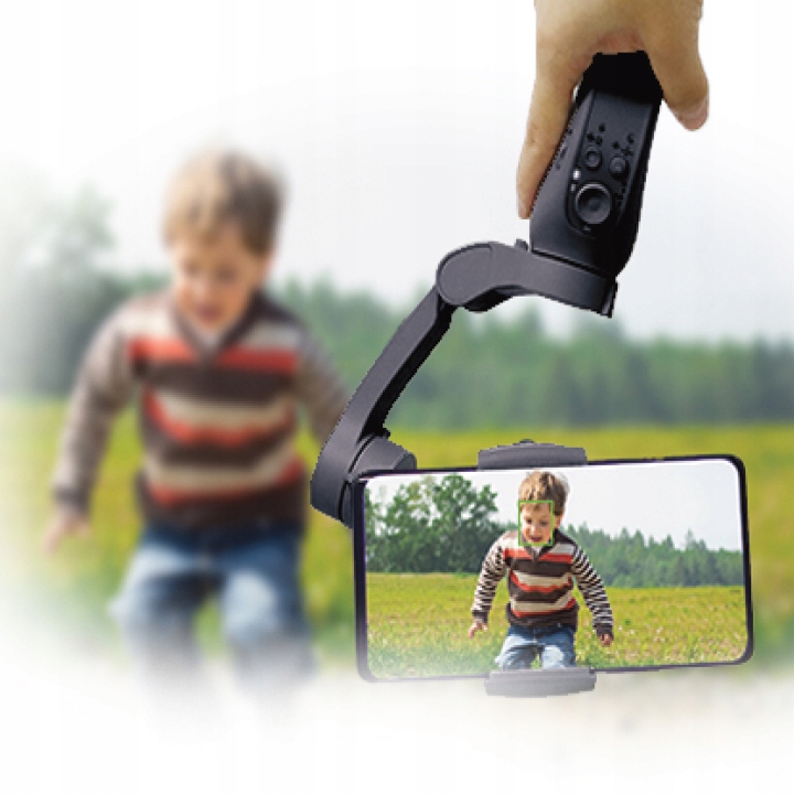 GIMBAL DO TELEFONU RĘCZNY STABILIZATOR OBRAZU iOS ANDROID SKŁADANY SELFIE