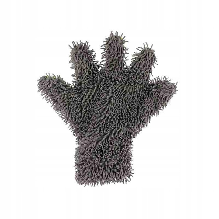 2x RĘKAWICE Z PALCAMI Z MIKROFIBRY SZENIL + SIATKA DO MYCIA USUWANIA BRUDU