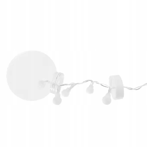 Kurtyna Świetlna 108LED Zewnętrzna Węwnętrzna USB Biały Zimny Lampki