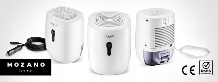 CICHY OSUSZACZ POCHŁANIACZ WILGOCI AUTOMATYCZNY 30W 800ml + WTYCZKA 12V