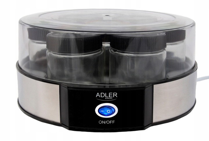 JOGURTOWNICA DOMOWY JOGURT 1,4L 7 SŁOICZKÓW 200ML