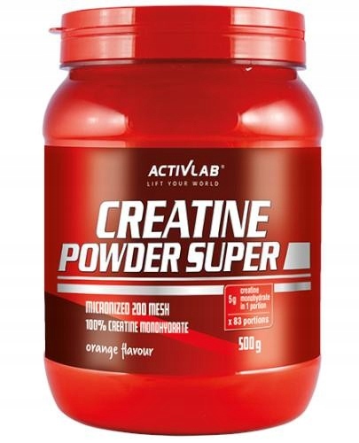 ActivLab Creatine Powder Super 500g POMARAŃCZA KREATYNA MONO