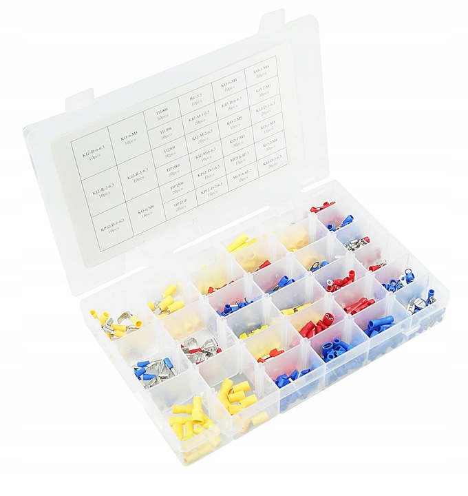 SZCZYPCE ZACISKARKA ZESTAW TULEJEK KONEKTORÓW 600