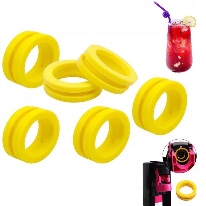 Uszczelka do SodaStream Quick Connect Terra Art 6 sztuk