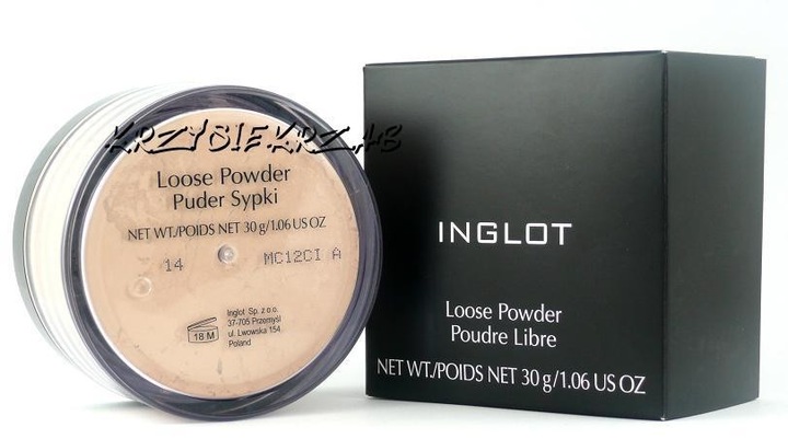 INGLOT Puder Sypki 14