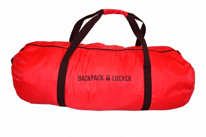 Pokrowiec na plecak do samolotu - 55-75l - Backpack Locker - czerwony