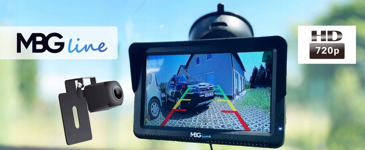 PROFESJONALNA KAMERA COFANIA BUS VAN 5'' AHD IPS