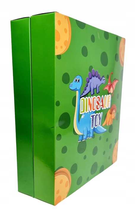 Kalendarz Adwentowy Świąteczny dla Dzieci 24 Dinozaury Kolejka Akcesoria